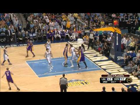 [HD] Kobe Bryant 31 Points vs Denver Nuggets [R1G6] - Highlights 10/05/2012