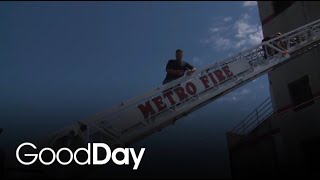 A fire camp for kids that teaches them what it's like to be a firefighter!