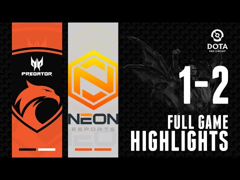 TNC Predator vs Neon Esports | DPC SEA Full Match Highlights