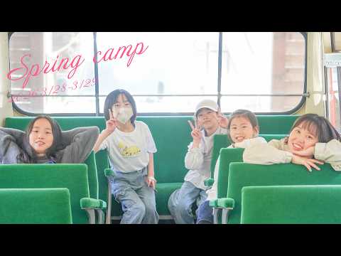竹をまるまる一本切り落とす!スプリングキャンプ