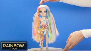 Rainbow High How To: Hair Chalk and Style | Rainbow High | Amaya