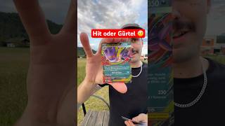 HIT oder GÜRTEL? 😱 | Pokémon Booster PACK BATTLE 🔥 #pokemon #pokemontcg #foryou #shortsfeed