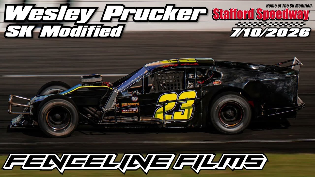 Wesley Prucker's SK Modified Run at Stafford Speedway