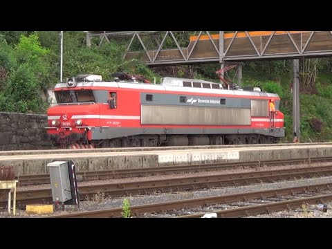 Züge am Grenzbahnhof Spielfeld-Straß (20/08/17)