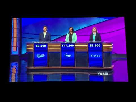Double Jeopardy, Patrick Rice Day 2 - 3rd Daily Double (2/7/20)