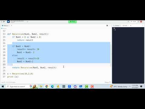 CIE 9618: Iteration to Recursion