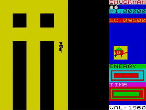Chuckman Europe Sinclair ZX Spectrum HYPERSPIN NOT MINE VIDEOS