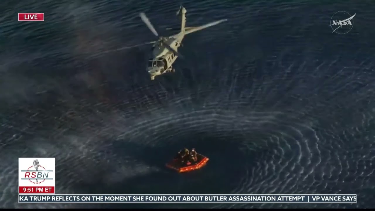 WATCH: The Astronauts Are Airlifted to the USS John Murtha for Medical Evaluation - 04/10/26