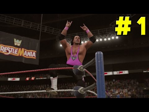 WWE 2K16 2K Showcase Special Objectives Part 1 - Bret Hart vs Stone Cold