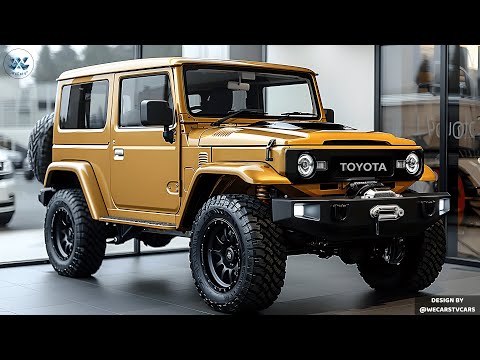 A New 2025 Land Cruiser FJ40 Unveiled - The Legendary Off-Roader Is Back With Modern Power !