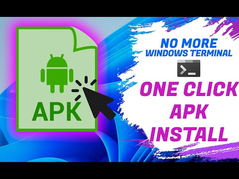 Install APKs With One Click On Windows 11 Subsystem For Android