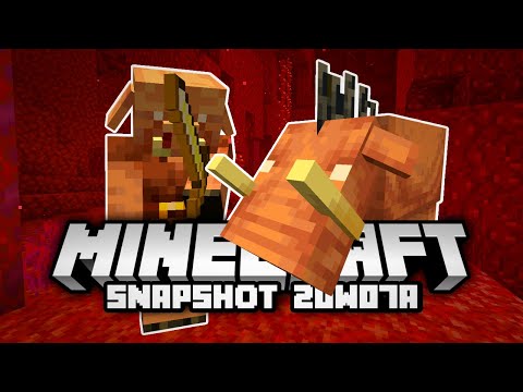 PIGLIN E HOGLIN NEL NUOVO NETHER! | Minecraft ITA Snapshot 20w07a