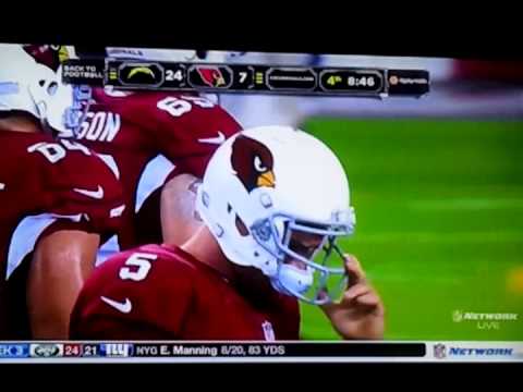Drew Stanton fakes HIMSELF out!