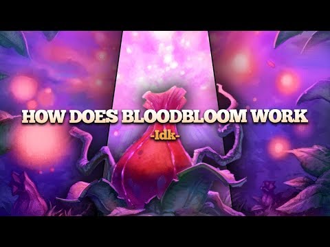 Wait Bloodbloom Requires LIFE?!