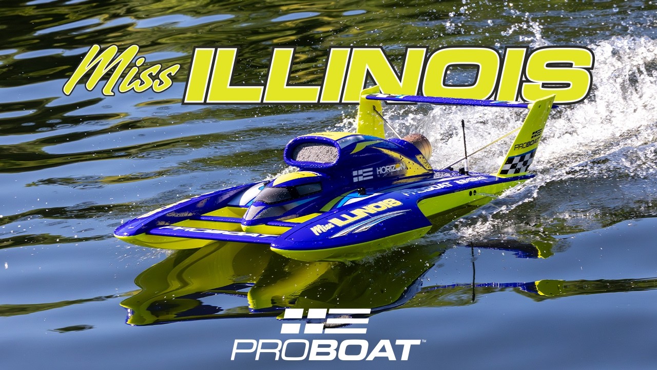 Proboat Miss Illinois U-34 34" Unlimited Hydro Race 8S RTR