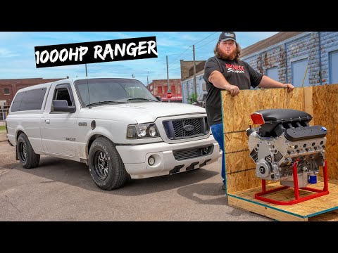 I Installed a 1000HP LS Engine in my Ford Ranger