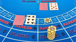 I GAMBLED $600,000 ON BACK TO BACK BACCARAT HANDS & WON EPIC TIE BONUS STREAKS I