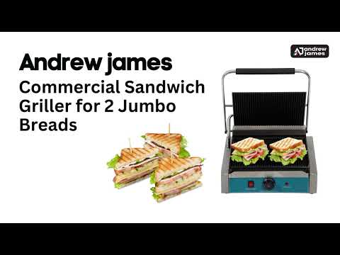 Sandwich griller small commercial 10inch 10inch size