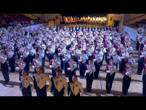 UMASS Minutemen Marching Band November 22  2025 in Plymouth 
