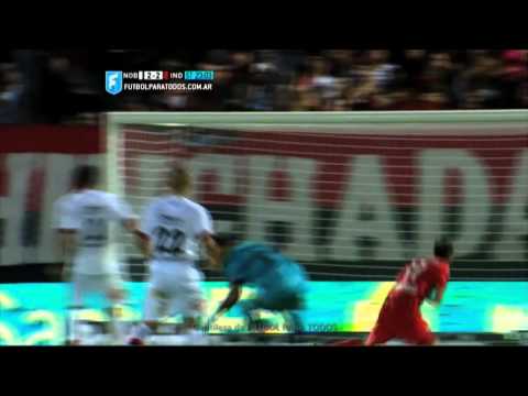 Gol de Diego Rodríguez. Newell's 2 - Independiente 3. Fecha 1. Primera División 2015. FPT.
