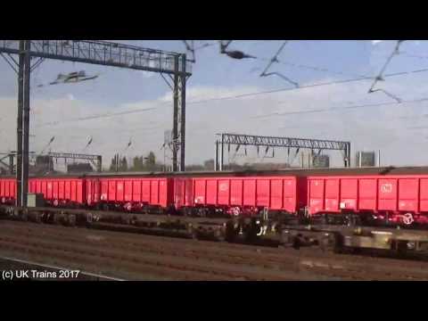 (HD) Wembley Yard and Willesden TMD - 11th April 2017