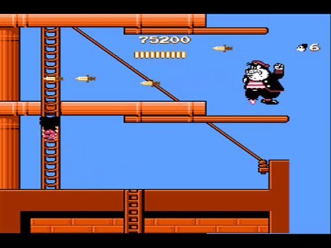 Mickey Mousecapade - Nes - Full Playthrough - No Death - No Weapon For Minnie