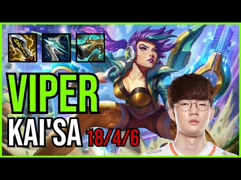 VIPER - KAI'SA vs TRISTANA ADC - KR Challenger - Patch 11.5