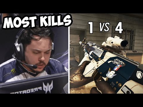 Dieser Spieler hat die MEISTEN Kills in der Geschichte der R6 Pro League ...