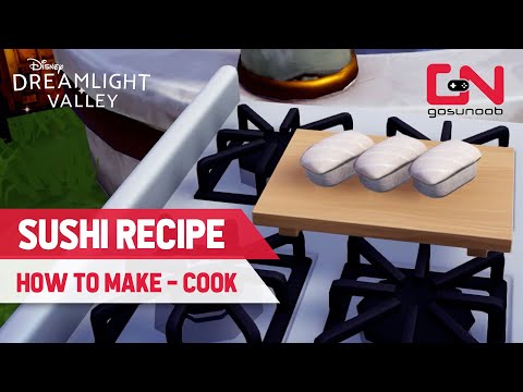 Disney Dreamlight Valley Sushi Recipe
