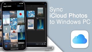 How to Sync iCloud Photos to Windows 11! iCloud for Windows PC [2023]