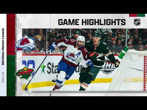 Avalanche @ Wild 4/29 | NHL Highlights 2022