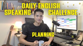Daily English Speaking Challenge | Planning