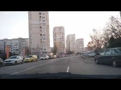 Driving in Sofia, Bulgaria