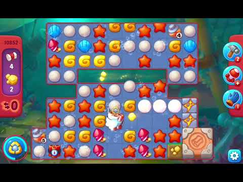 Fishdom Hard Level 10852 (No Boosters, with extra moves) @choraelmin