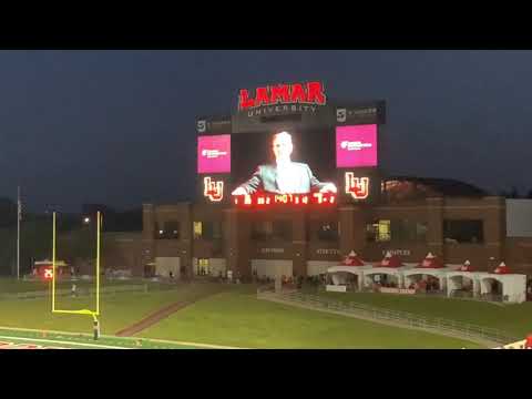 Lamar Salute To Walter Umphrey and Halftime Show 9-25-2021