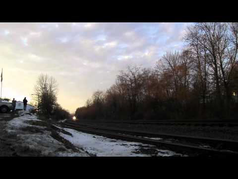 CSX X438, The Train of Many Engines! December 21st, 2013