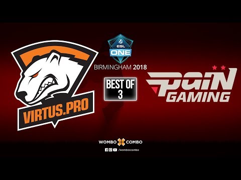 Virtus Pro vs Pain Gaming Game 1 (Bo3) ESL Birmingham | SemiFinals
