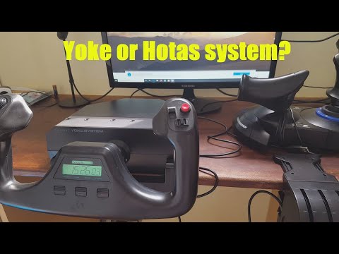 FS2020 - should you buy a Yoke or Hotas to play it?