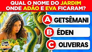30 Perguntas sobre Adão e Eva: Só 1% Acerta a 15! 😱
