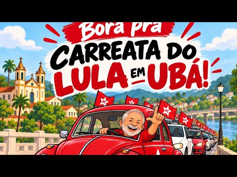 Uba-MG - ELEICOES 2026 - DR ANDRE SQUIZZATO FALA CONOSCO ANTES DA CARREATA DO PT 