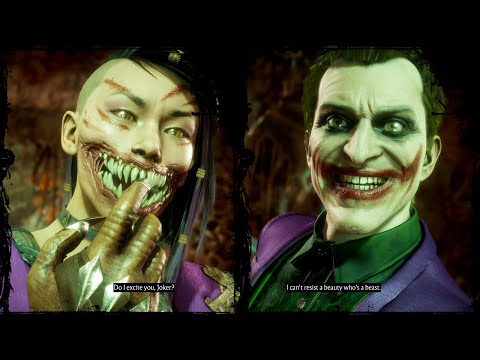 Mileena v The Joker - Dialogues - Mortal Kombat 11 Ultimate