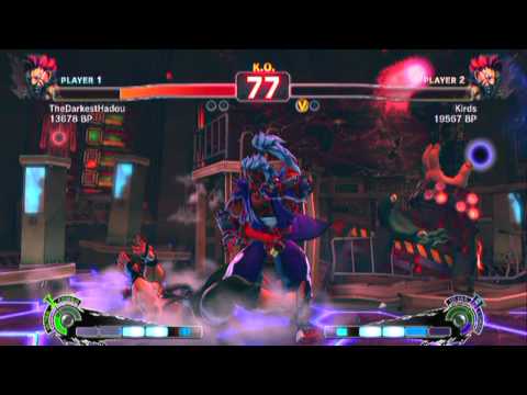 SSF4 [A vs A]: TheDarkestHadou(#68 Akuma) vs Kirds(#4 Akuma) Ep.312 - HD 720p