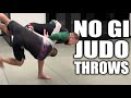 No Gi Judo Throws for Competition, MMA, Self Defense, etc.