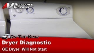 GE Dryer Repair: No Start - Knob and CLI
