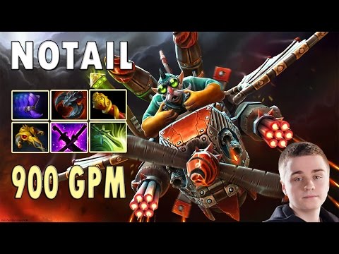 Insane Gyrocopter CARRY 7.02 META 22 Kills by Notail Dota 2