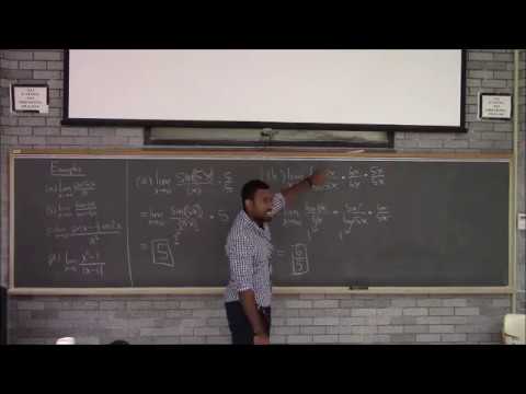 Math 201 Lecture 5 - Continuity; More limit examples