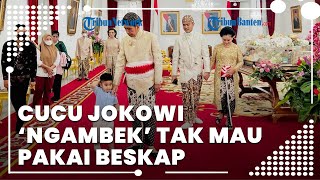 Panembahan Al Nahyan 'Ngambek' Tak Ingin Pakai Beskap di Pernikahan Kaesang, Jokowi Bujuk sang Cucu