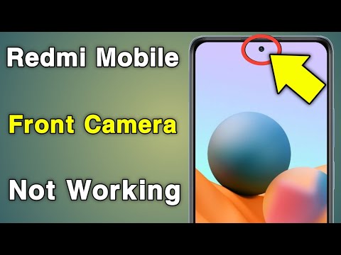 Redmi Front Camera Not Working | Redmi Mobile Front Camera Not Working | Redmi Front Camera Problem