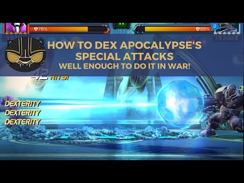 How to Dex Apocalypse's Special Attacks Well Enough To Do It In War!