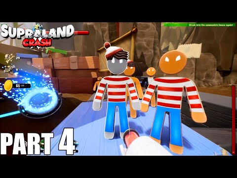 Supraland Crash Walkthrough Gameplay Part 4 - Break into the communists house again / PC